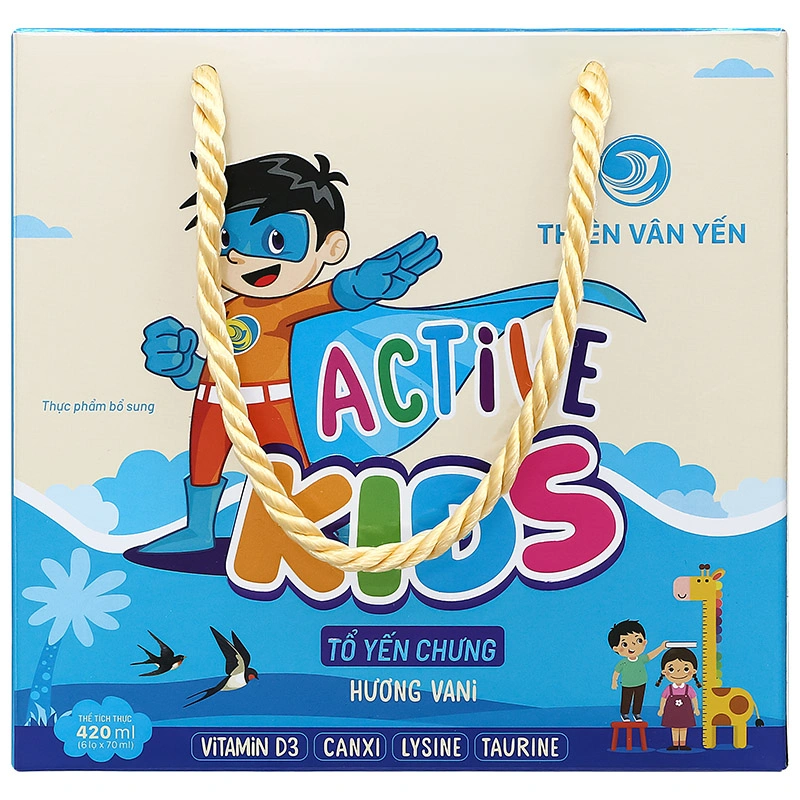 Nước yến sào Thiên Vân Yến Active Kids 70 ml (từ 1 tuổi) 14