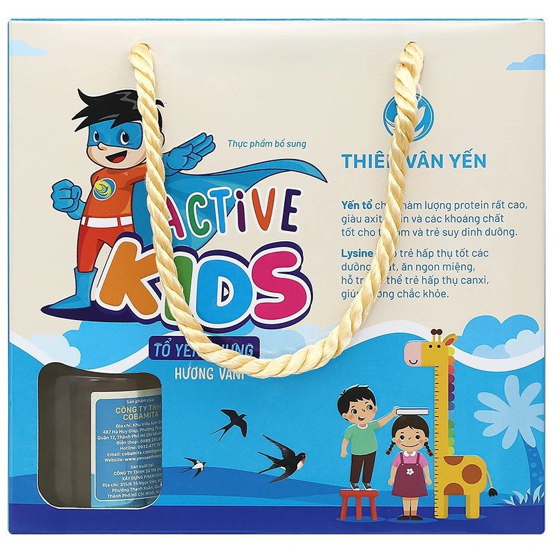 Nước yến sào Thiên Vân Yến Active Kids 70 ml (từ 1 tuổi) 15