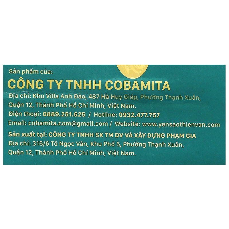 Hộp 6 hũ nước yến sào đường phèn Thiên Vân Yến 70 ml (từ 1 tuổi) 12