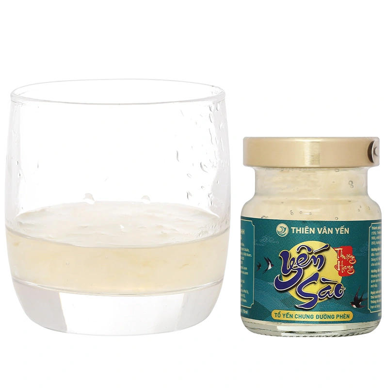 Hộp 6 hũ nước yến sào đường phèn Thiên Vân Yến 70 ml (từ 1 tuổi) 10
