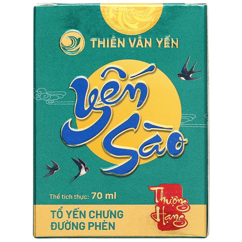 Nước yến sào đường phèn Thiên Vân Yến 70 ml (từ 1 tuổi) 3