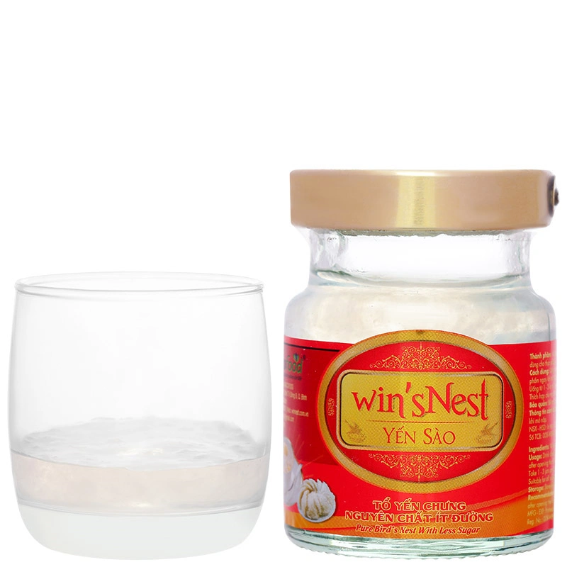 Hộp 6 hũ nước yến sào Win'sNest ít đường 70 ml (từ 3 tuổi) 10