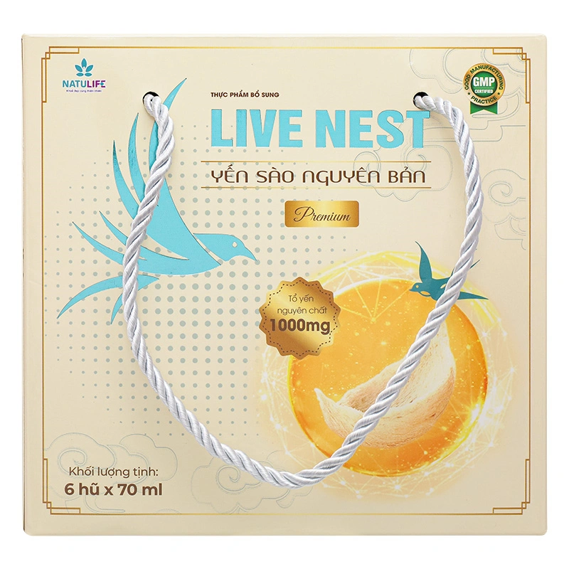 Nước yến sào Natulife Live Nest Premium 70 ml (từ 3 tuổi) 15
