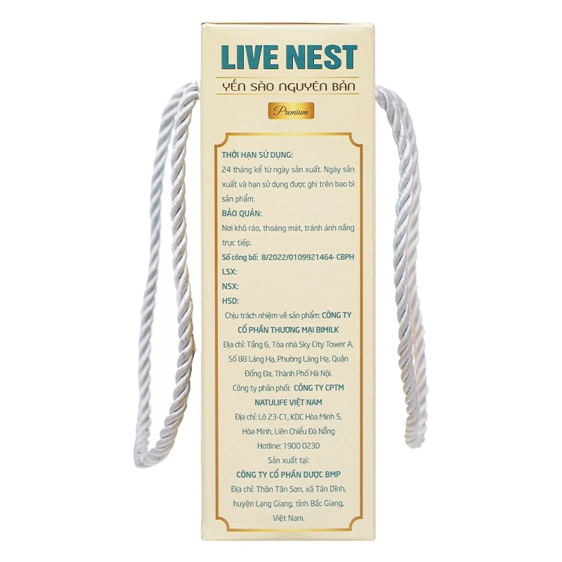 Nước yến sào Natulife Live Nest Premium 70 ml (từ 3 tuổi) 16