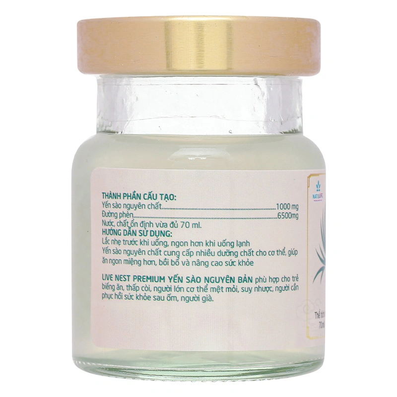 Nước yến sào Natulife Live Nest Premium 70 ml (từ 3 tuổi) 20