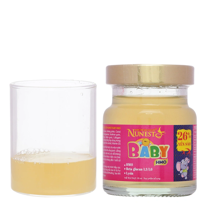 Hộp 8 hũ nước yến sào Nunest Baby 70 ml (từ 2 tuổi) 11