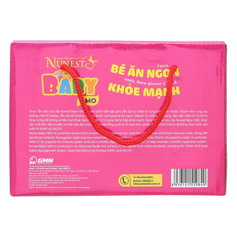 Hộp 8 hũ nước yến sào Nunest Baby 70 ml (từ 2 tuổi) 4