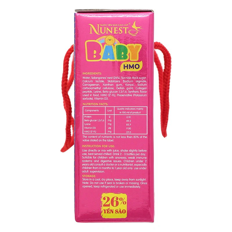 Hộp 8 hũ nước yến sào Nunest Baby 70 ml (từ 2 tuổi) 5