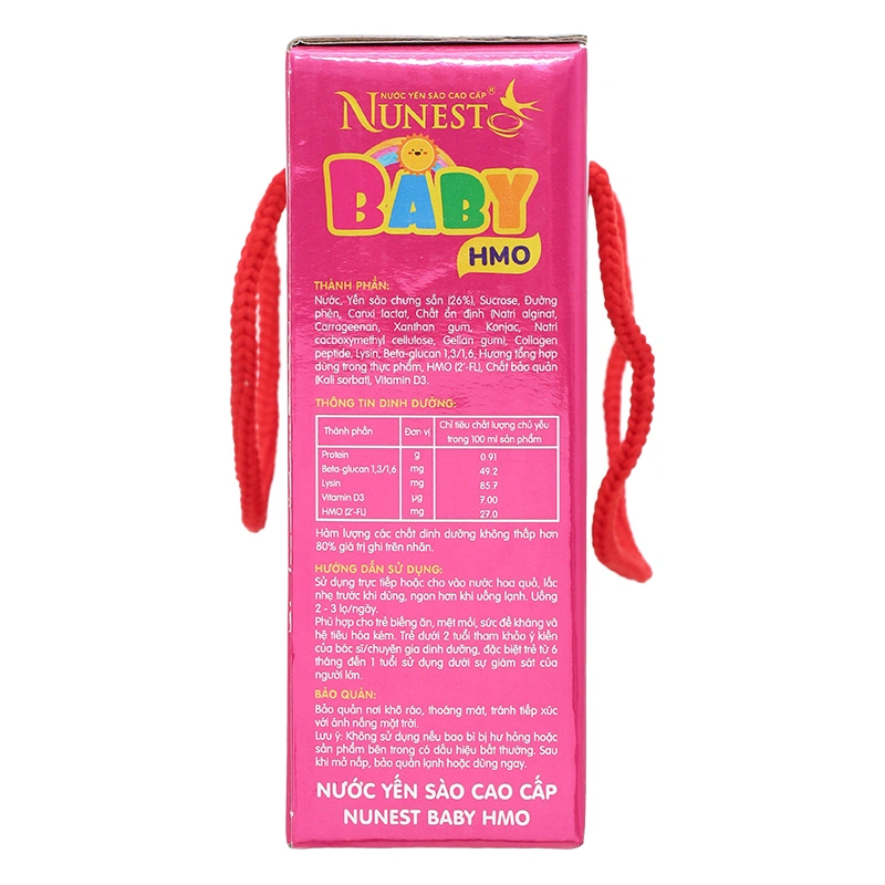 Hộp 8 hũ nước yến sào Nunest Baby 70 ml (từ 2 tuổi) 6