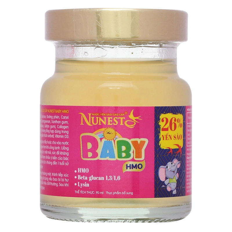 Hộp 8 hũ nước yến sào Nunest Baby 70 ml (từ 2 tuổi) 7