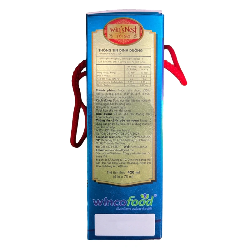 Hộp 6 hũ nước yến sào Win'sNest Kids Grow 70 ml (từ 1 tuổi) 3