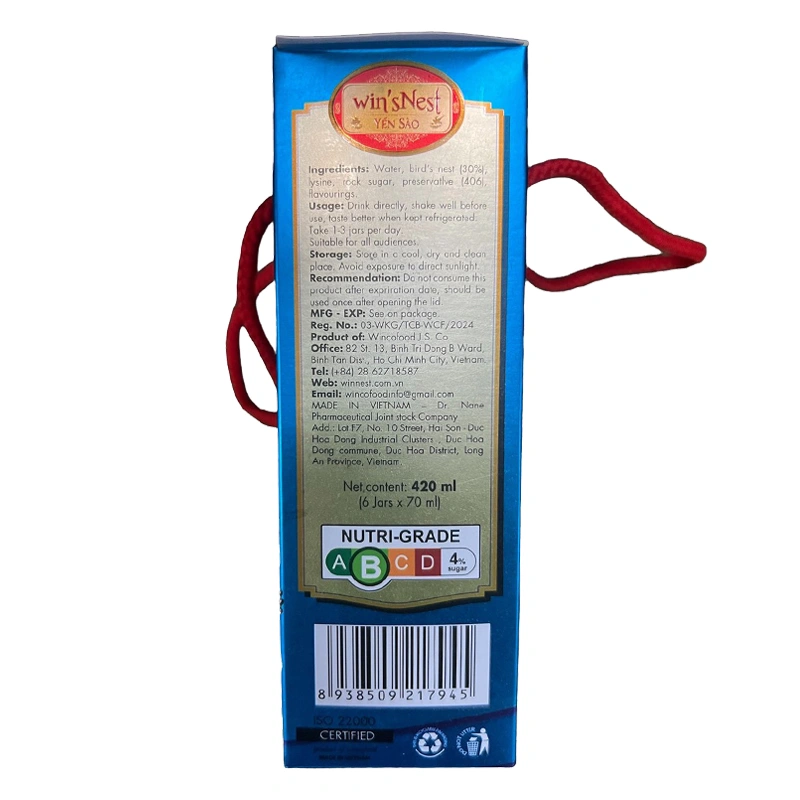 Hộp 6 hũ nước yến sào Win'sNest Kids Grow 70 ml (từ 1 tuổi) 4