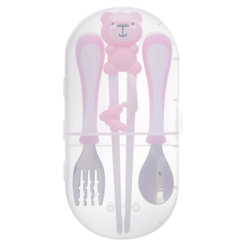 Bộ muỗng nĩa đũa TOP KIDS AC - Màu ngẫu nhiên 3