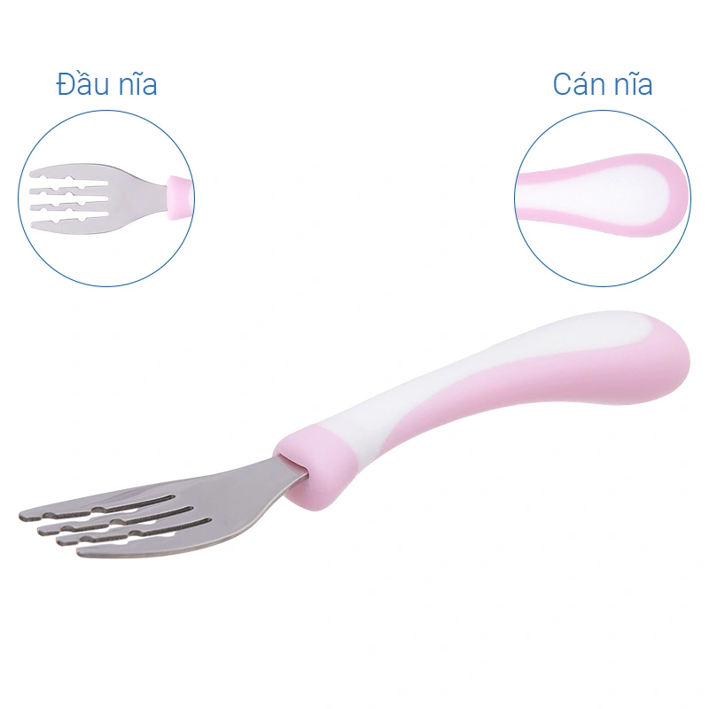 Bộ muỗng nĩa đũa TOP KIDS AC - Màu ngẫu nhiên 8