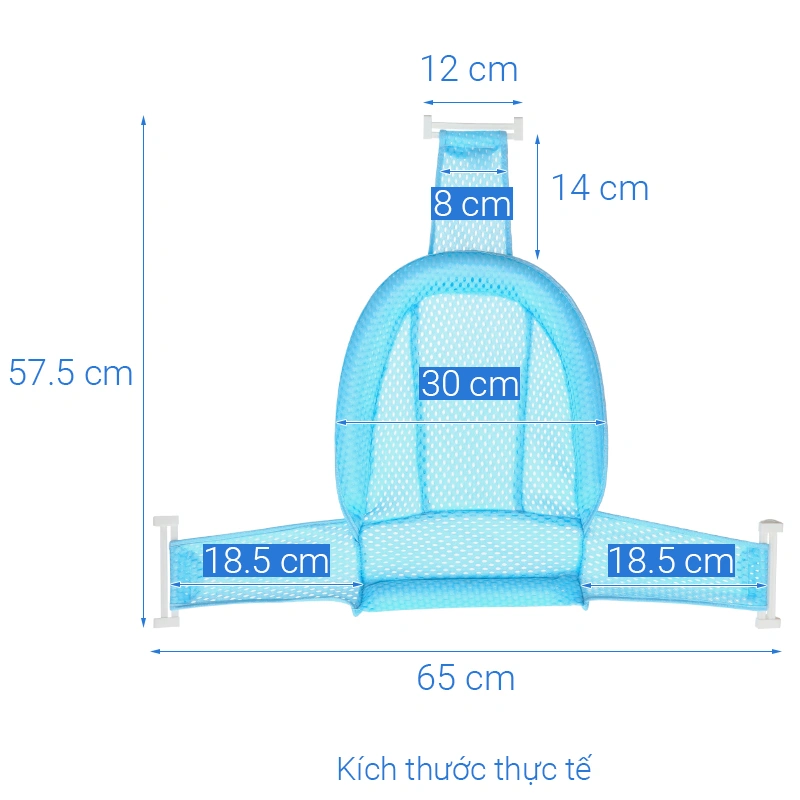 Miếng đệm lưới tắm cho bé Galena GH-HBBN 8