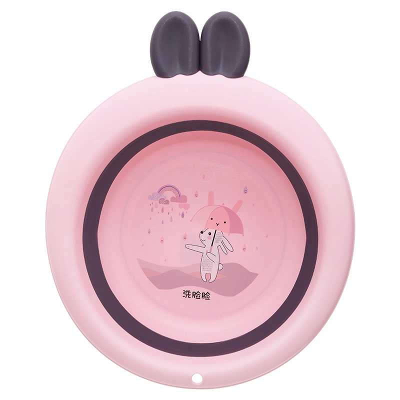 Thau rửa mặt gấp gọn TOP KIDS AC - Màu ngẫu nhiên 5