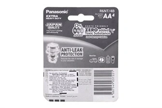 Pin AA 4 viên Manganese Panasonic R6NT-4B 2