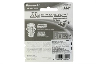 PIN ALKALINE AAA LR03T/4BPKV (LR03T/4B-V) 2