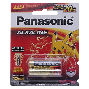 Pin AAA 2 viên Panasonic Alkaline LR03T/2BPKV (LR03T/2B-V) 1