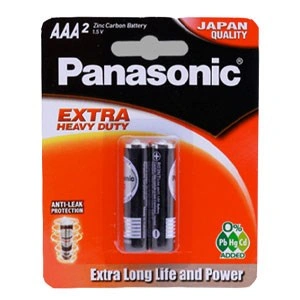 PIN PANA MANGANESE AAA R03NT/2B-V 1