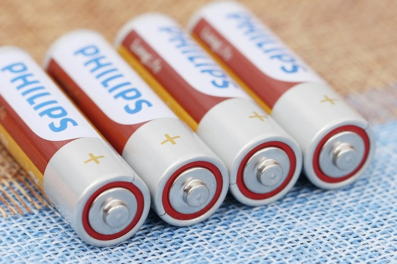 Pin AA 4 viên Zinc Carbon Philips R6L4B 3