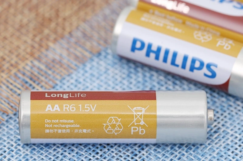 Pin AA 4 viên Zinc Carbon Philips R6L4B 5