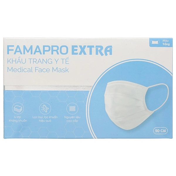 Khẩu trang y tế FAMAPRO Extra