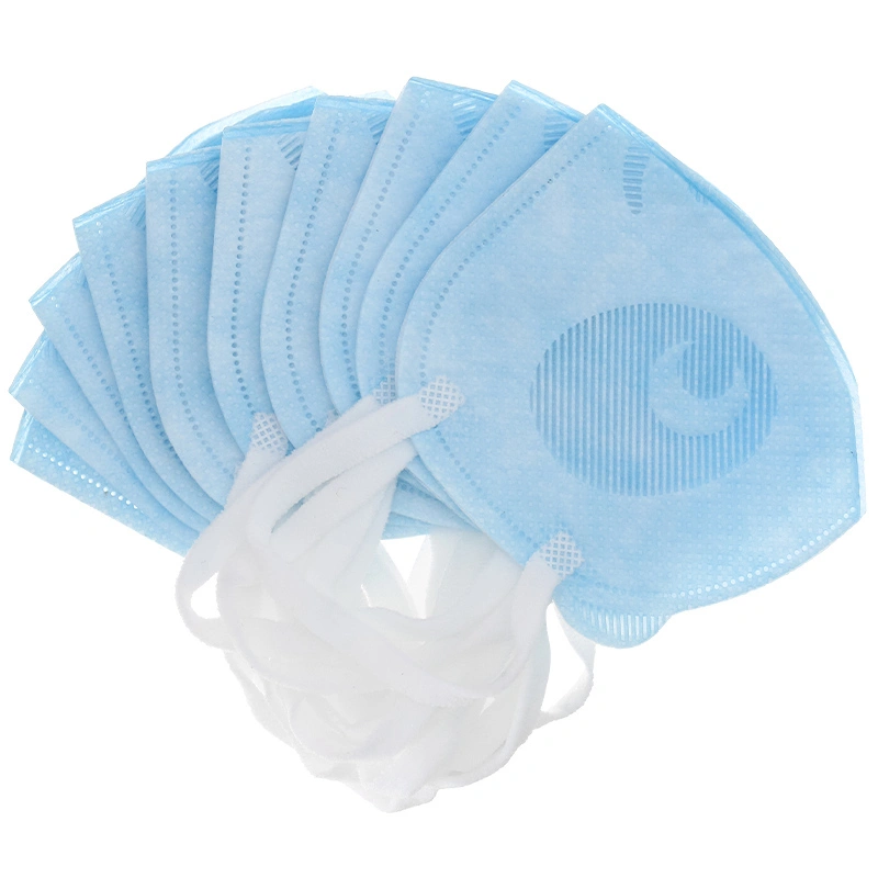 Hộp 10 cái khẩu trang y tế cho bé StayDry 3 lớp size S - Màu hồng 10