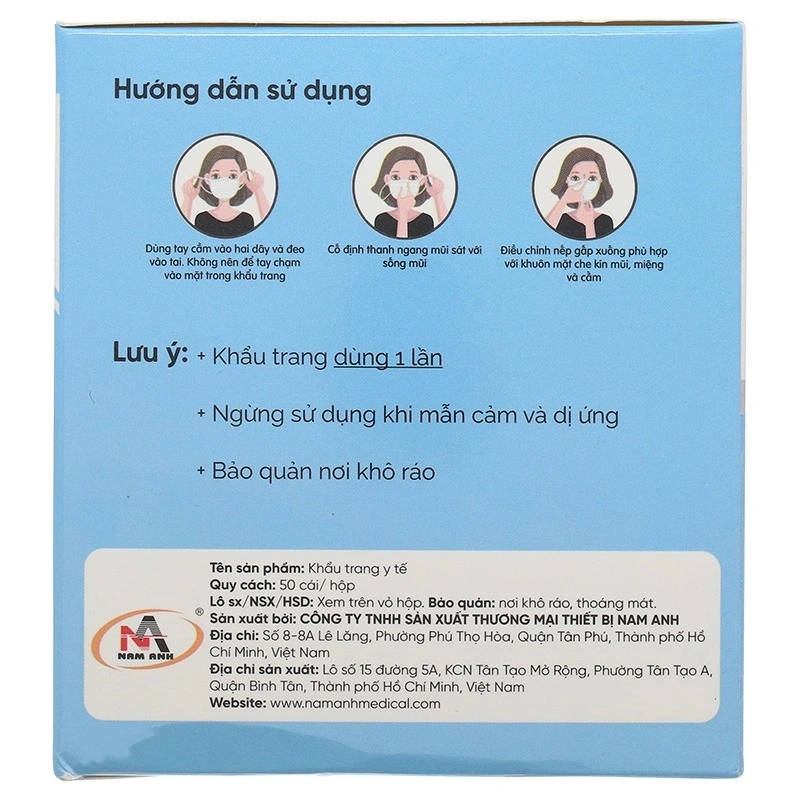 Combo 2 hộp 50 cái khẩu trang y tế FAMAPRO Extra 4 lớp 4