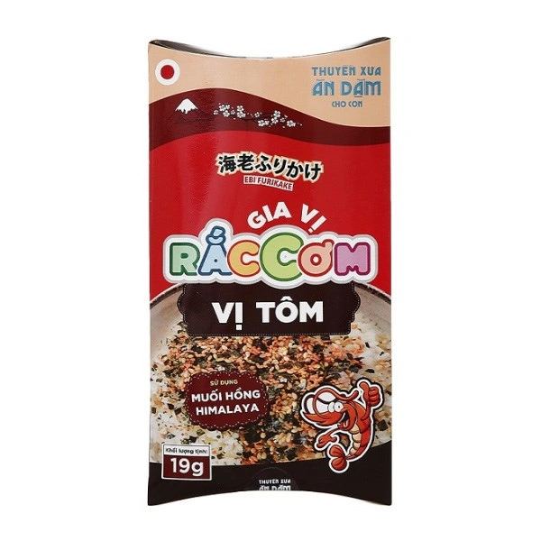 Gia vị rắc cơm Thuyền Xưa vị tôm gói 19g