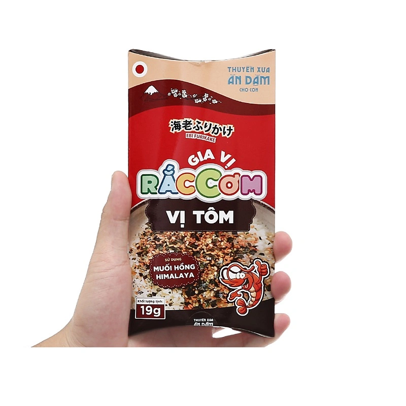 Gia vị rắc cơm Thuyền Xưa vị bò gói 19g (từ 1 tuổi) 11