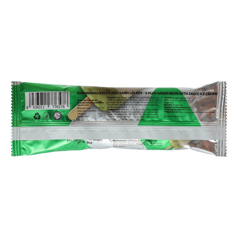 Kem que đậu xanh Merino X Plus 60g (từ 1 tuổi) 2