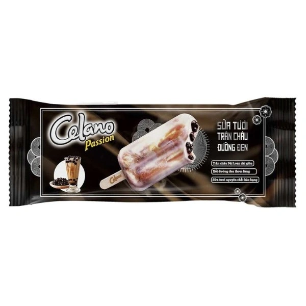 Kem que sữa tươi trân châu đường đen Celano Passion 65g (từ 1 tuổi)