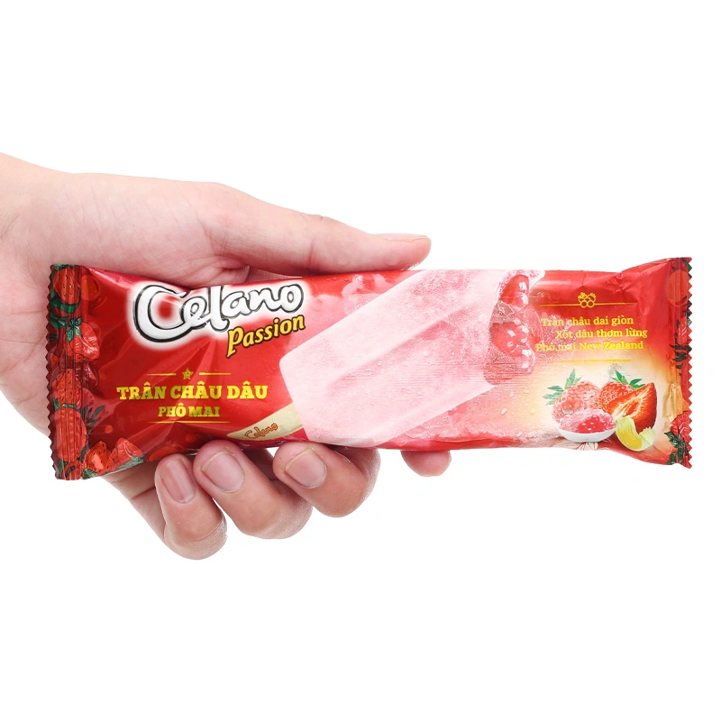 Kem que trân châu dâu phô mai Celano Passion 65g (từ 1 tuổi) 3