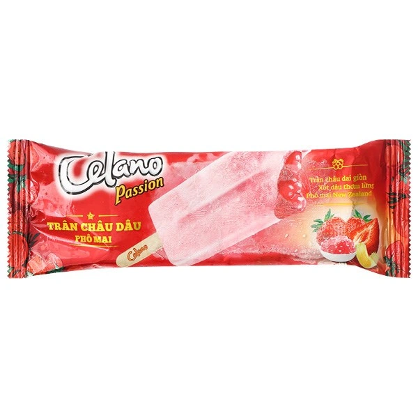 Kem que trân châu dâu phô mai Celano Passion 65g (từ 1 tuổi) 1