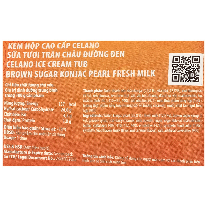 Kem hộp trân châu dâu phô mai Celano Home 200g (từ 1 tuổi) 19