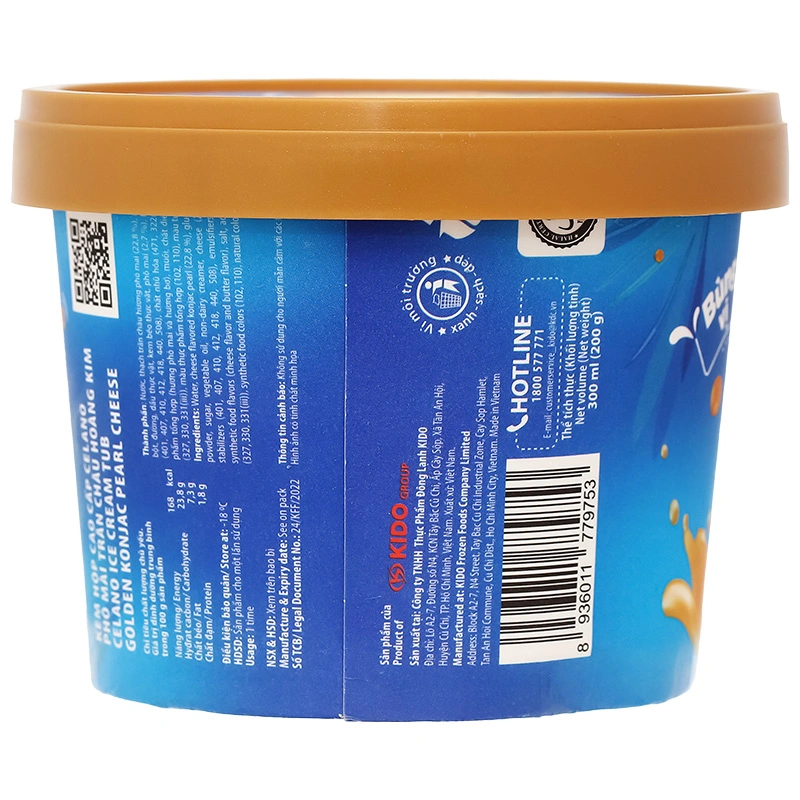 Kem hộp trân châu dâu phô mai Celano Home 200g (từ 1 tuổi) 9