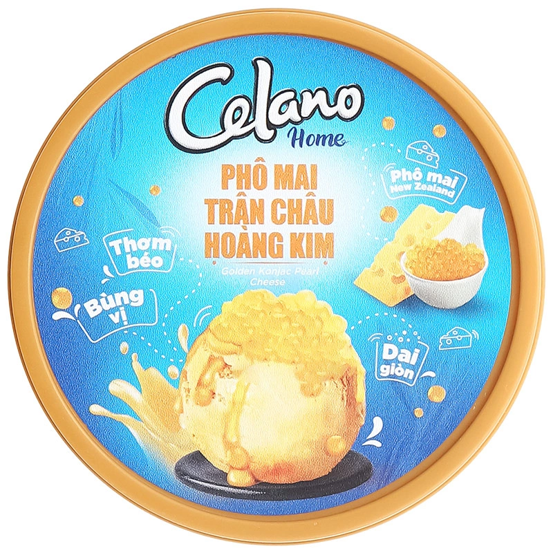 Kem hộp trân châu dâu phô mai Celano Home 200g (từ 1 tuổi) 10
