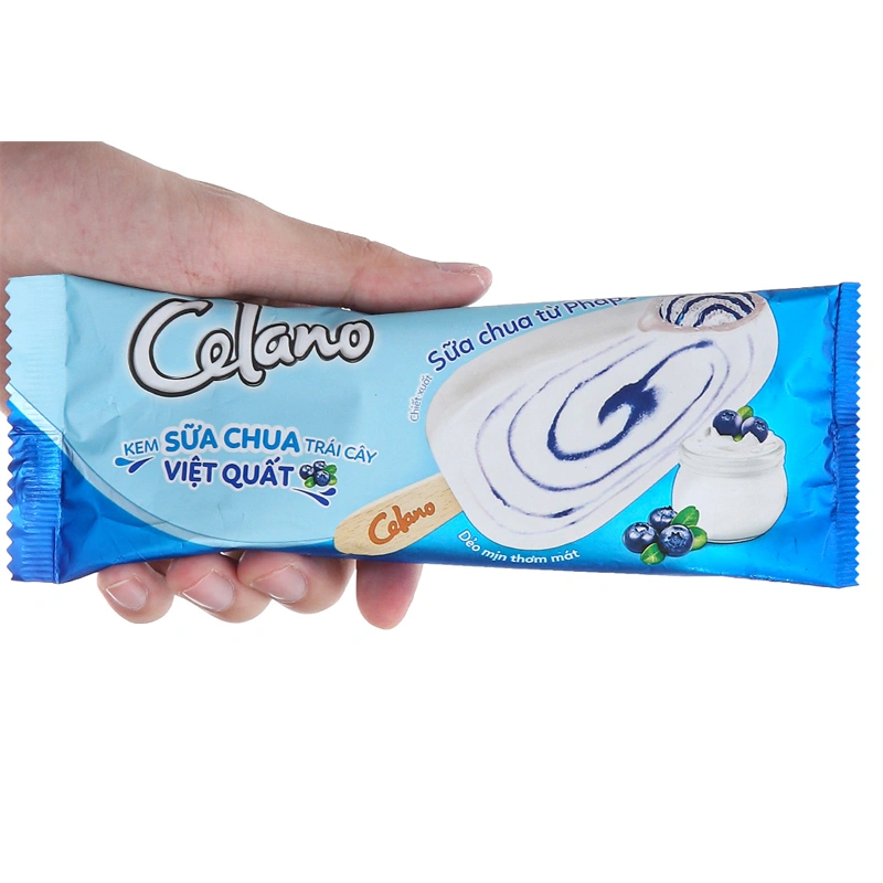 Kem que sữa chua trái cây việt quất Celano 65g (từ 1 tuổi) 3