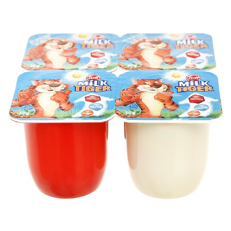 Lốc 4 hộp sữa chua phô mai Zott vị dâu, chuối 50g (từ 6 tháng) 12