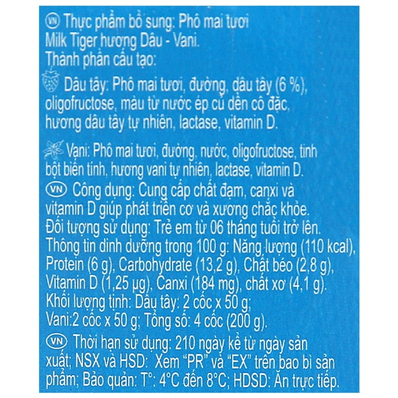 Lốc 4 hộp sữa chua phô mai Zott vị dâu, chuối 50g (từ 6 tháng) 16