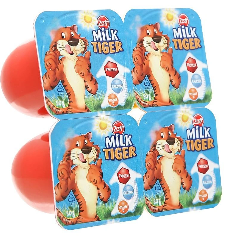 Lốc 4 hộp sữa chua phô mai Zott vị dâu, chuối 50g (từ 6 tháng) 2
