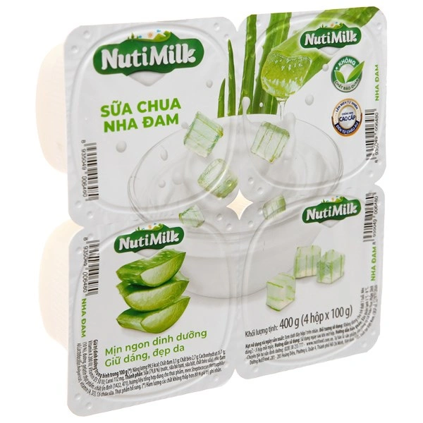 Lốc 4 hộp sữa chua có đường Nutimilk 100g (từ 1 tuổi) 7