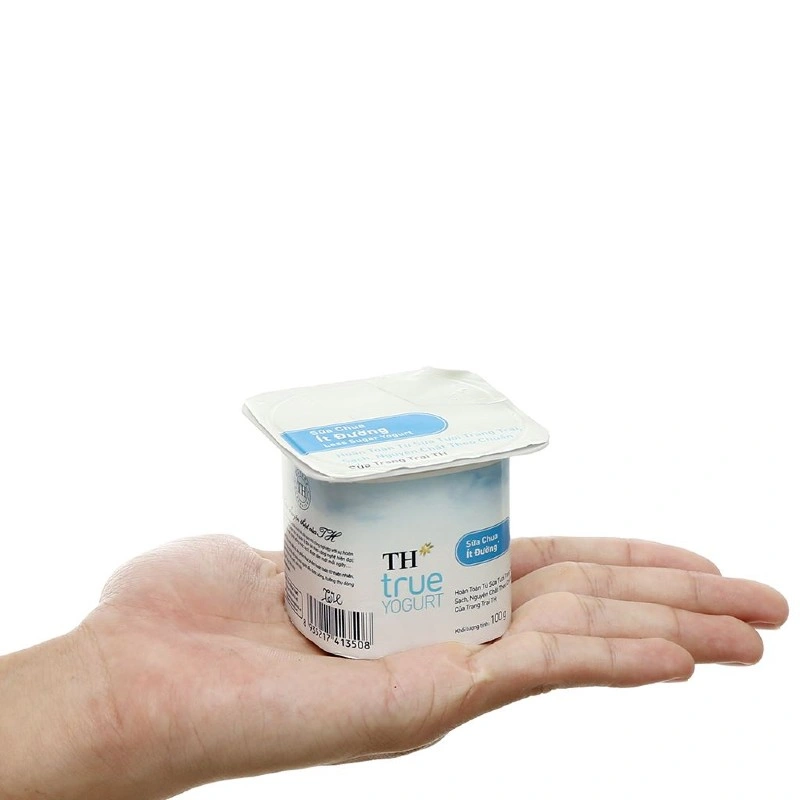 Lốc 4 hộp sữa chua ít đường TH true YOGURT 100g (từ 1 tuổi) 4