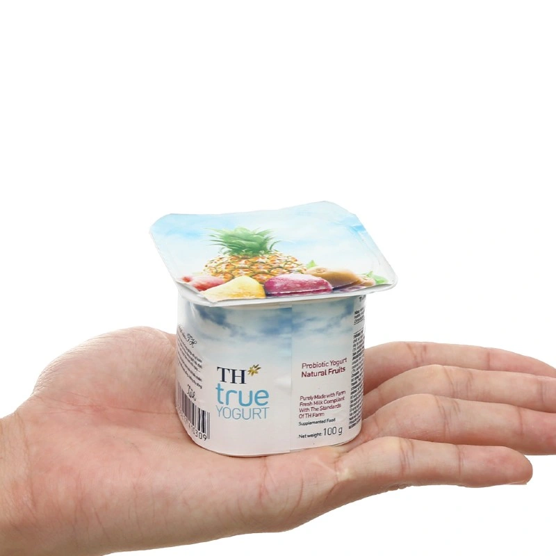 Lốc 4 hộp sữa chua trái cây TH true YOGURT vị trái cây 100g (từ 1 tuổi) 4