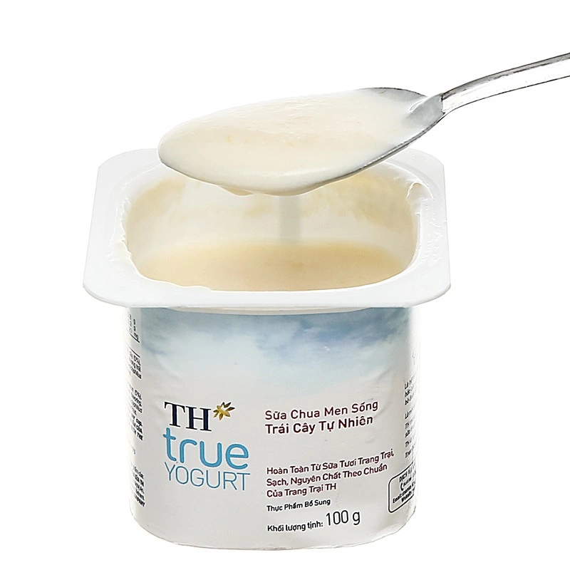 Lốc 4 hộp sữa chua trái cây TH true YOGURT vị trái cây 100g (từ 1 tuổi) 5