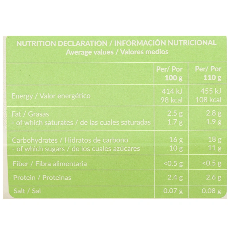 Lốc 2 hộp sữa chua trái cây Byba vị lê, táo 110g (từ 6 tháng) 7