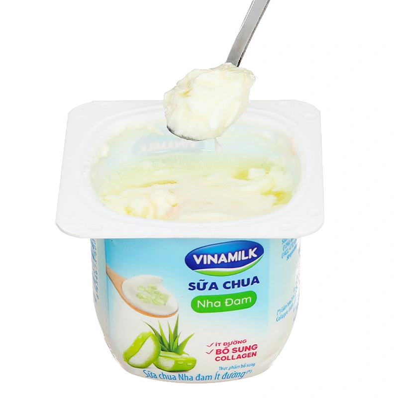 Lốc 4 hộp sữa chua nha đam ít đường Vinamilk 100g (từ 6 tuổi) 6