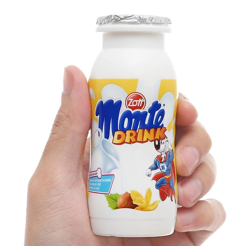 Lốc 4 chai váng sữa Zott Monte Drink vị vani 95 ml (từ 1 tuổi) 6
