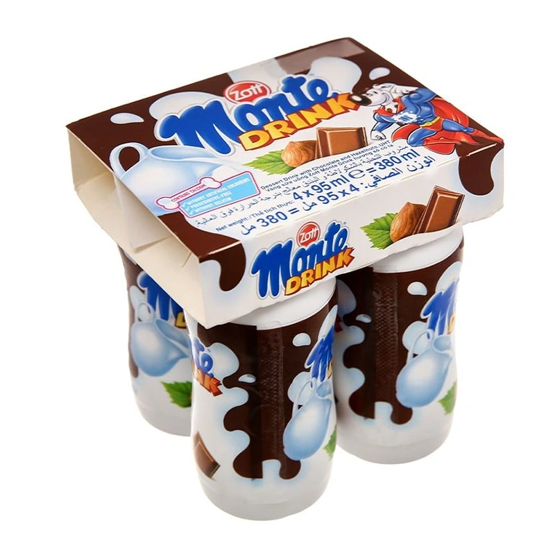 Lốc 4 chai váng sữa Zott Monte Drink vị vani 95 ml (từ 1 tuổi) 9